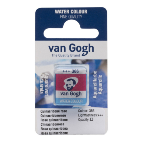 ACQUERELLO  VAN GOGH IN PASTIGLIA 366P - ROSA QUINACRIDONE
