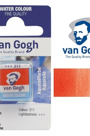 ACQUERELLO  VAN GOGH IN PASTIGLIA  311 - VERMIGLIONE