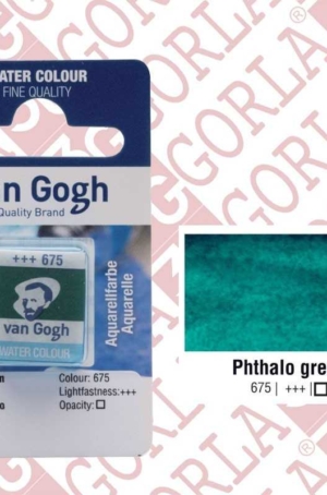 ACQUERELLO  VAN GOGH IN PASTIGLIA  675 - VERDE FTALO