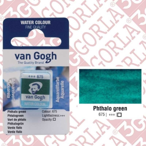 ACQUERELLO  VAN GOGH IN PASTIGLIA  675 - VERDE FTALO