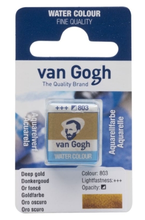 ACQUERELLO  VAN GOGH IN PASTIGLIA  803 - ORO SCURO