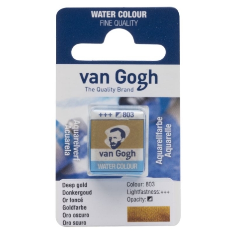 ACQUERELLO  VAN GOGH IN PASTIGLIA  803 - ORO SCURO