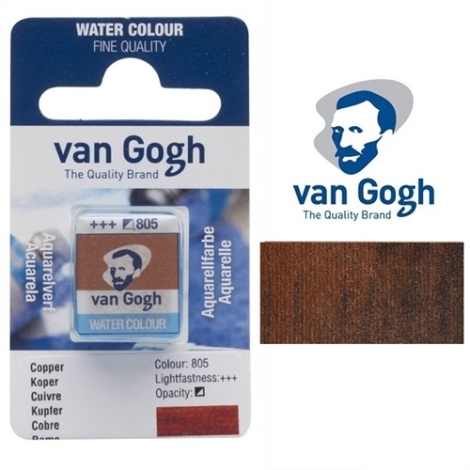ACQUERELLO  VAN GOGH IN PASTIGLIA  805 - RAME