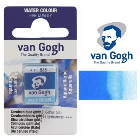 ACQUERELLO  VAN GOGH IN PASTIGLIA  535 - BLU CERULEO