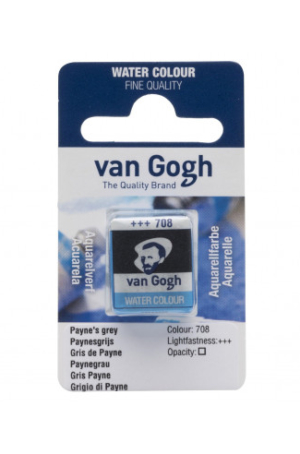 ACQUERELLO  VAN GOGH IN PASTIGLIA  708 - GRIGIO DI PAYNE