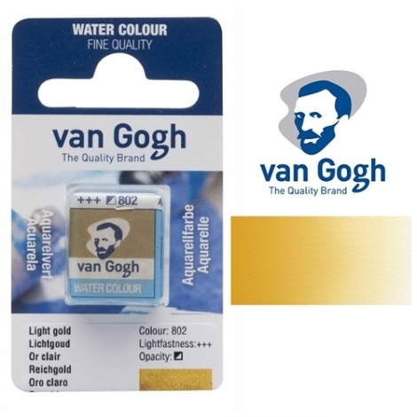 ACQUERELLO  VAN GOGH IN PASTIGLIA  802 - ORO CHIARO
