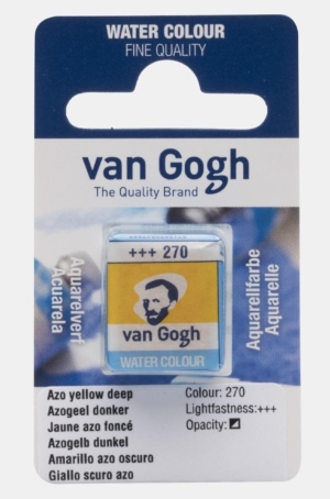 ACQUERELLO  VAN GOGH IN PASTIGLIA  270 - GIALLO SCURO AZO