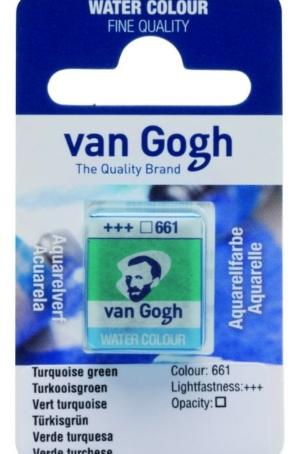 ACQUERELLO  VAN GOGH IN PASTIGLIA  661 G - VERDE TURCHESE