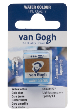 ACQUERELLO  VAN GOGH IN PASTIGLIA  227 - OCRA GIALLA