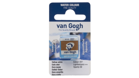 ACQUERELLO  VAN GOGH IN PASTIGLIA  227 - OCRA GIALLA