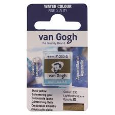 ACQUERELLO  VAN GOGH IN PASTIGLIA  230 G - CREPUSCOLO GIALLO