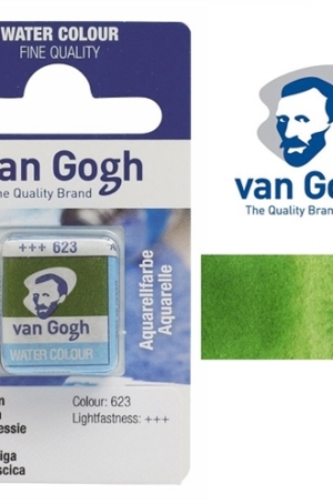 ACQUERELLO  VAN GOGH IN PASTIGLIA  623 - VERDE VESCICA