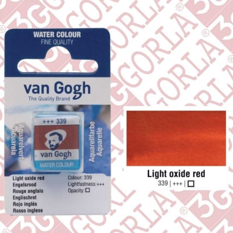ACQUERELLO  VAN GOGH IN PASTIGLIA  339 - ROSSO INGLESE