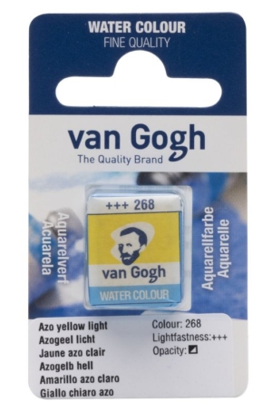 ACQUERELLO  VAN GOGH IN PASTIGLIA  268 - GIALLO  CHIARO AZO