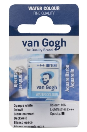 ACQUERELLO  VAN GOGH IN PASTIGLIA  106 - BIANCO COPRENTE