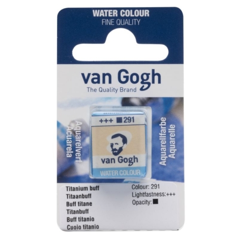 ACQUERELLO  VAN GOGH IN PASTIGLIA 291 - CUOIO TITANIO