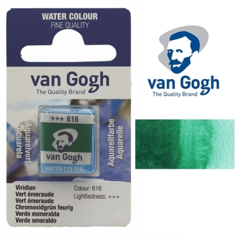 ACQUERELLO  VAN GOGH IN PASTIGLIA  616 - VERDE SMERALDO