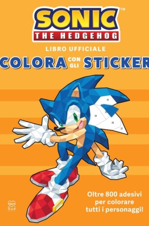 SONIC - COLORA CON GLI STICKER