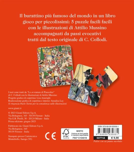 PINOCCHIO LIBRO PUZZLE