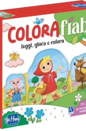 COLORA FIABE - LEGGI,GIOCA E COLORA