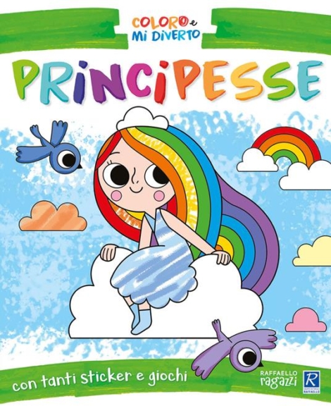 PRINCIPESSE DA COLORARE