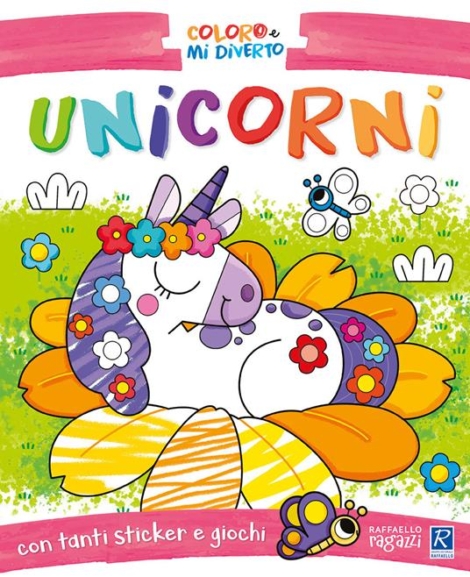 UNICORNI DA COLORARE