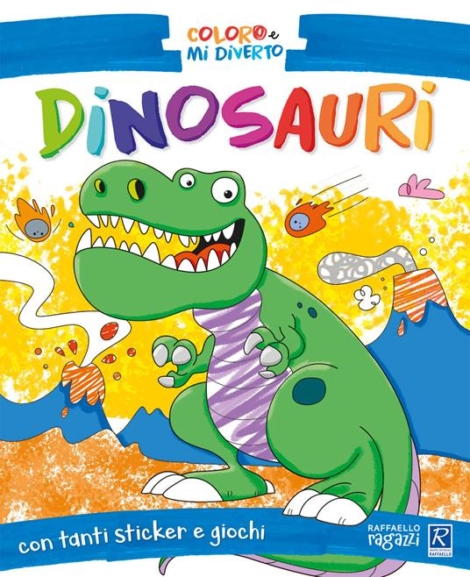 DINOSAURI DA COLORARE