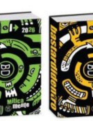 DIARIO DATATO 2025/26 BASTARDIDENTRO SUPERSPECIAL FLUO