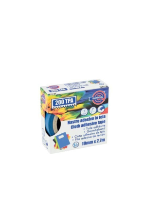 NASTRO ADESIVO TELATO 19MM BLU