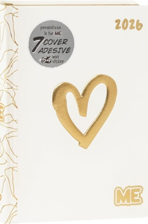 DIARIO DATATO LUXURY ME LOVE 2025/26