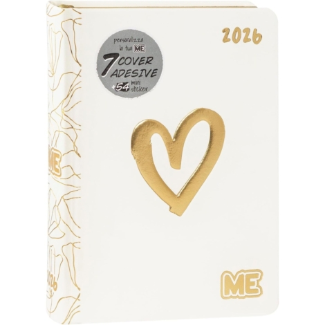 DIARIO DATATO LUXURY ME LOVE 2025/26