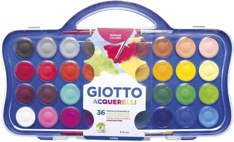 GIOTTO ACQUERELLI 36 COLORI