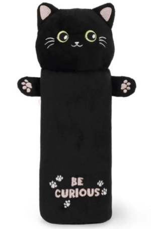 ASTUCCIO PORTAPENNE PELUCHE GATTO