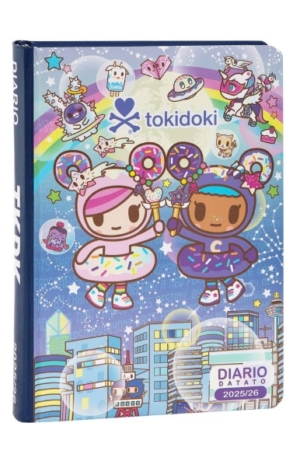 DIARIO DATATO TOKIDOKI BLU 2025/26