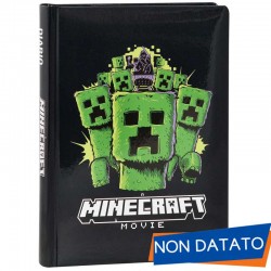DIARIO MINECRAFT MOVIE NERO 2025/26
