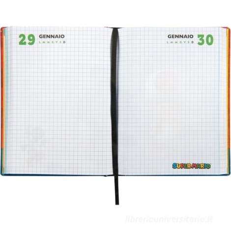 DIARIO SUPER MARIO ROSSO 2025/26