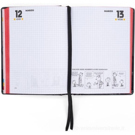 DIARIO DATATO COMIX LIMITED EDITION ROSSO 2025/26