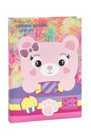 DIARIO DATATO MOFU MOFU ORSO 2025/26