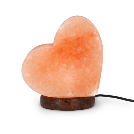 LAMPADA DI SALE DELL'HIMALAYA - HIMALAYAN SALT LAMP - HEART