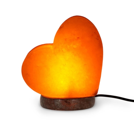 LAMPADA DI SALE DELL'HIMALAYA - HIMALAYAN SALT LAMP - HEART