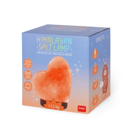 LAMPADA DI SALE DELL'HIMALAYA - HIMALAYAN SALT LAMP - HEART