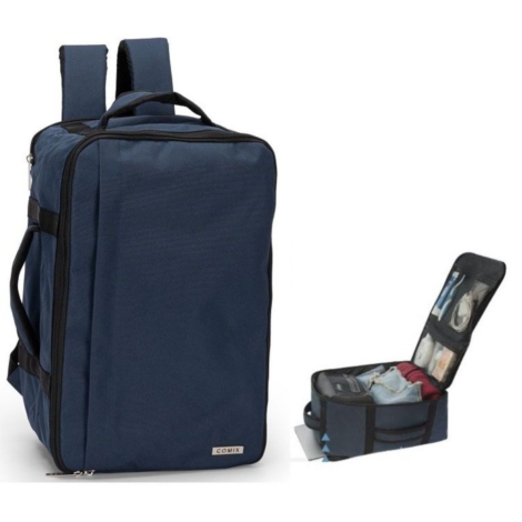 ZAINO TRAVEL BACKPACK BLU COMIX