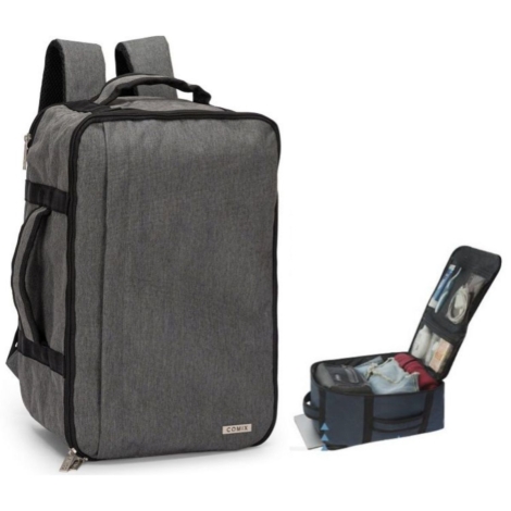 ZAINO TRAVEL BACKPACK COMIX GRIGIO