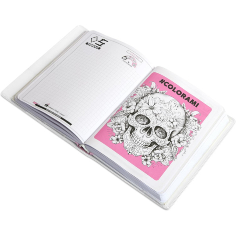 DIARIO DATATO BE YOU WEBBOH 2025/26 BIANCO