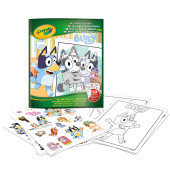 ALBUM COLORI E ADESIVI BLUEY