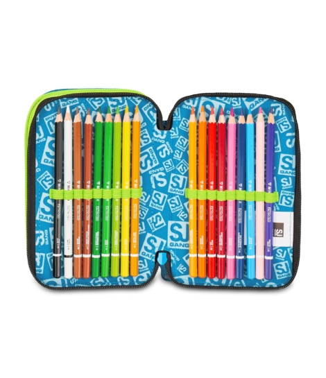 ASTUCCIO 3 ZIP SJ GANG LED LOOK