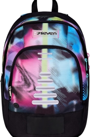 ZAINO DUAL SEVEN WRITE DOWN - FUCSIA/BLU