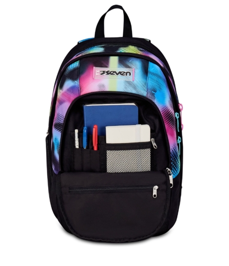 ZAINO DUAL SEVEN WRITE DOWN - FUCSIA/BLU