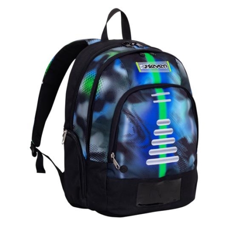 ZAINO DUAL SEVEN WRITE DOWN - FUCSIA/BLU