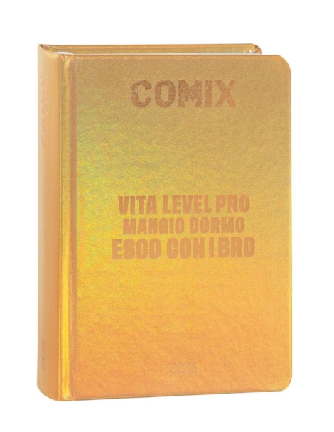 DIARIO DATATO MIGNON COMIX 2025/26 ORO